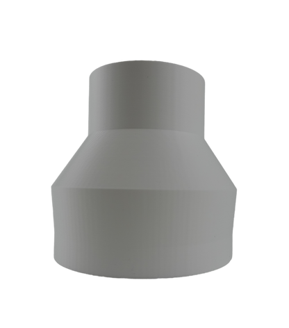 2-1/2" Dust Hose to ClearBoot Adapter Fitting