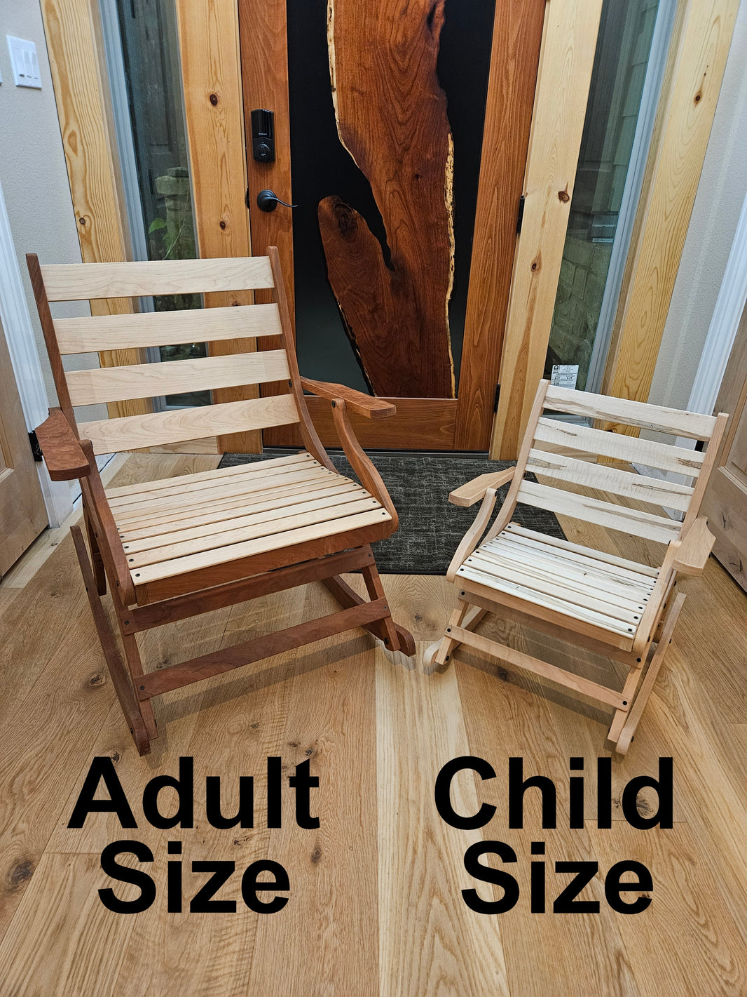 Dad-Dad's Folding Rocker – WoodPRO Designs