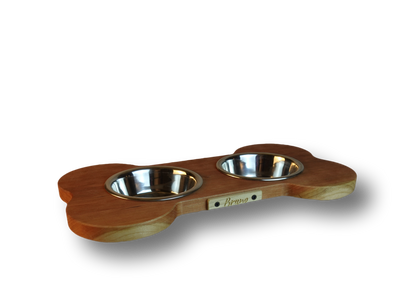 Low Profile Dog Food Bowl Holder