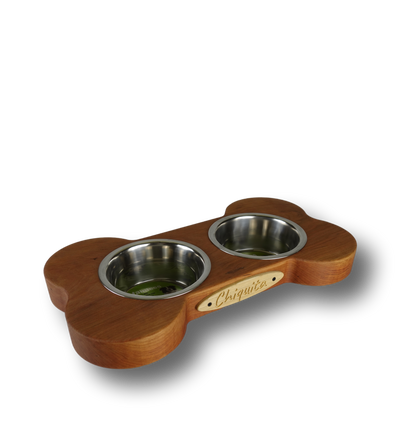 Low Profile Dog Food Bowl Holder