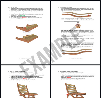 Paper Pattern - Full-size, Ready to cut out