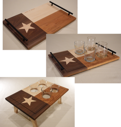 Texas Flag Trays