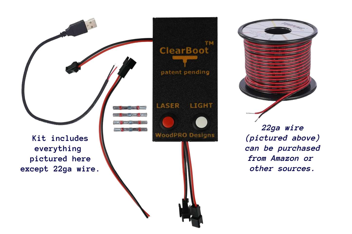 ClearBoot PRO 5V USB Hardwire Replacement